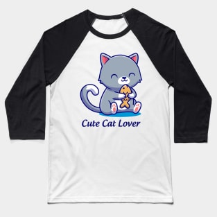 cute cat lover Baseball T-Shirt